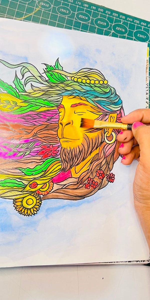Colored by Priya M.